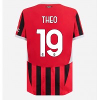 Maglia Calcio AC Milan Theo Hernandez #19 Prima Divisa 2024-25 Manica Corta